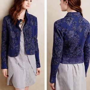 Knitted Knotted Anthropologie Cardigan Jacket